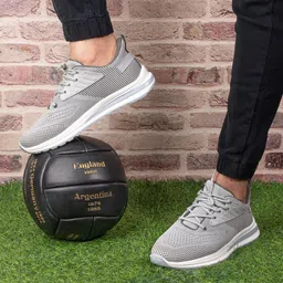 ESMEE Men Mesh Running Non-Marking Shoes-17