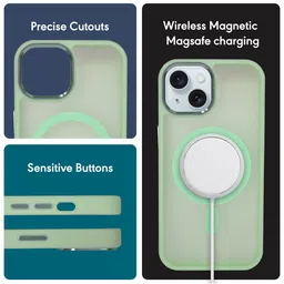SPRIG Unisex iPhone 15 Magsafe Solid Back Case image 2