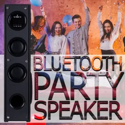 liluns Soundbar with FM Mode , Made in India 120 W Bluetooth Tower Speaker image 2
