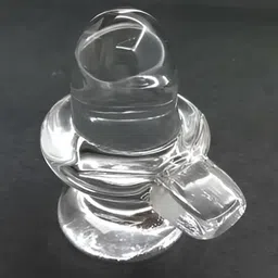 Navyaksh Transparent Lord Shiva Shivling image 2