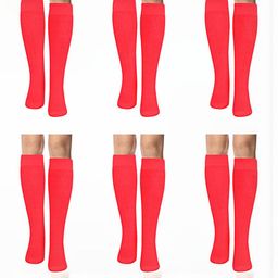 MUKHAKSH Red Cotton Socks-picture-6