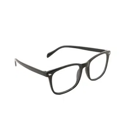 BAYBERRY Unisex Clear Lens & Black Square Sunglasses with-26