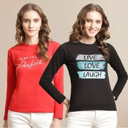 Metronaut Women 2 Applique T-shirt-image-36