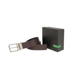 United Colors of Benetton Men Leather Reversible Formal Belt-image-48