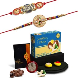 DeoDap 4 Pieces Rakhi Gift Set-image-23