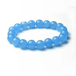 Divine souvenirs Unisex Artficial Beaded Elasticated Bracelet-21