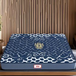 COIRFIT Blue Printed Anti-Bacterial Cooling Single Mattress-image-46