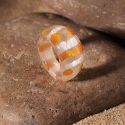 Priyaasi White Floral Finger Ring-image-20
