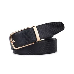 JND Men Textured Leather Reversible Belt-image-39
