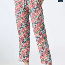 BAESD Pack Of 2 Printed Pure Cotton Lounge Pants-image-78