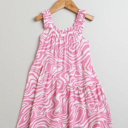 Sweetlime By AS Girls Fit & Flare Sleeveless Dress-image-5