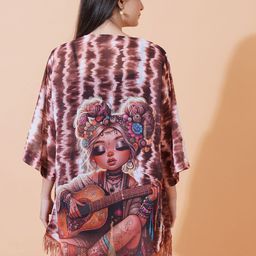 ARV TRENDS Women Printed Shrug-10