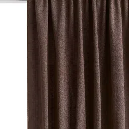 H&M Brown 1-Pack Wide Boucl Curtain Length-image-80