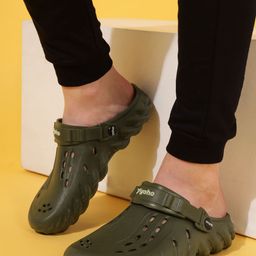 yoho Men Synthetic Clogs image 1