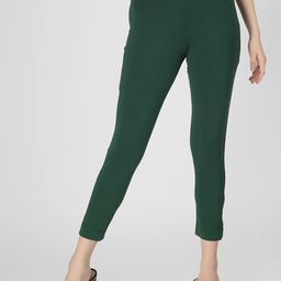 ON & ON Women Straight Fit Easy Wash Trousers-image-127