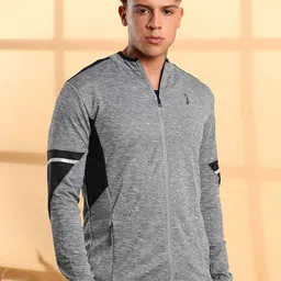 Campus Sutra Men Colourblocked Windcheater Sporty Jacket-picture-55