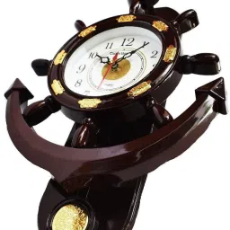 click n ship Analog 36 cm X 26 cm Wall Clock image 2