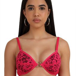 SELFCARE Abstract Bra Half Coverage Lightly Padded-13