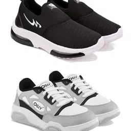 DRACKFOOT Men Running Non-Marking Shoes-picture-1