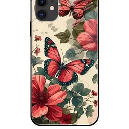 QRIOH Floral Printed iPhone 12 Back Case Mobile Accessories-picture-15