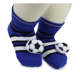 Baby Bloom Baby Boys & Girls 0 To 2 Years 1 Pair Cotton Football Face Ankle Socks/ Booties-image-23