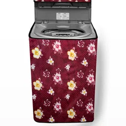 The Furnishing Tree Red Plastic Washing Machine Cover-picture-4
