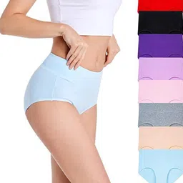 Diving Deep Pack Of 8 Cotton Hipster Briefs-picture-45