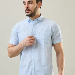 TIM PARIS Men Abstract Printed Regular Fit Shirt-picture-21