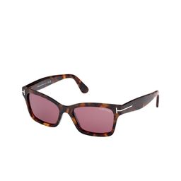 Tom Ford Men Rectangle Sunglasses with UV Protected Lens FT1085 54 52U-image-34