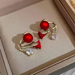ONUYX Silver-Plated Alloy Earrings-20