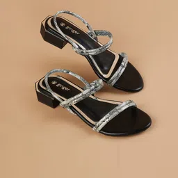 Ginger by Lifestyle Women Textured Open Toe Flats-picture-9