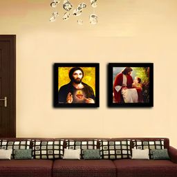 Chaque Decor Yellow & Black 1 Piece Wood Other Wall Paintings-image-102