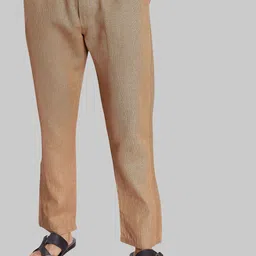 DIVISIVE Men Relaxed Straight Fit Easy Wash Trousers-image-68