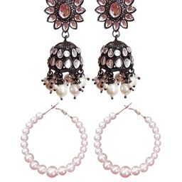 muccasacra Multicoloured Alloy Earrings-image-72