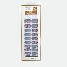 CHRONEX Set Of 24 Matte Finish Stick On Nails Set image 2