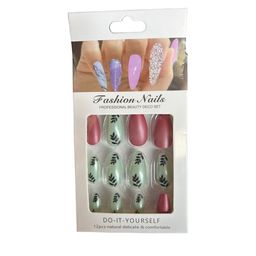 CHRONEX Set Of 12 Reusable Press On Nail Extensions image 2
