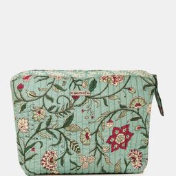 Fabindia Set of 3 Floral Printed Structured Handheld Bag image 4