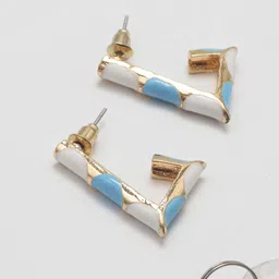 Maansh Contemporary Hoop Earrings-image-66
