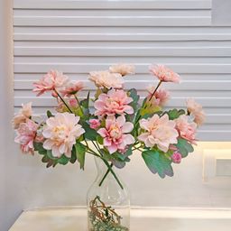 ARTSY Pink 2 Pieces Jasmine Artificial Flower-17