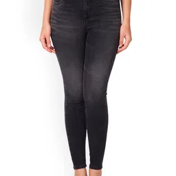IZEL Women Skinny Fit Low Distress Stretchable Jeans-image-94
