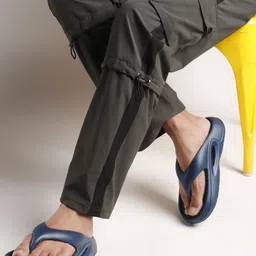 SUKUN Men Blue Thong Flip-Flops-picture-11