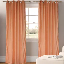 Dekor World Multicoloured Set of 2 Sheer Door Curtain-40