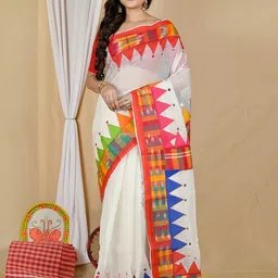 PuJoy Handloom Taant Saree-picture-52