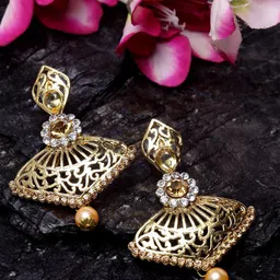 Anouk Triangular Drop Earrings-9