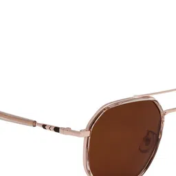 Ted Smith Unisex Aviator Sunglasses with Polarised and UV Protected Lens image 3