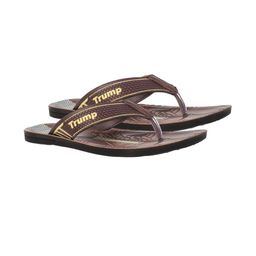 Trump Men Tan Flip Flops-image-17