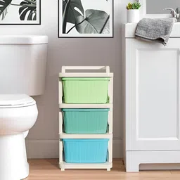 RUBOXA Beige Set of 1 Regular Drawer Organiser Organisers image 2
