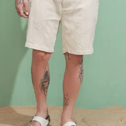 HIGHLANDER Men High-Rise Relaxed Fit Regular Shorts-picture-6