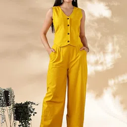 Anouk V Neck With Top & Palazzos Co-Ords-image-114