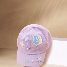 Pantaloons Junior Girls Embroidered Baseball Cap-53